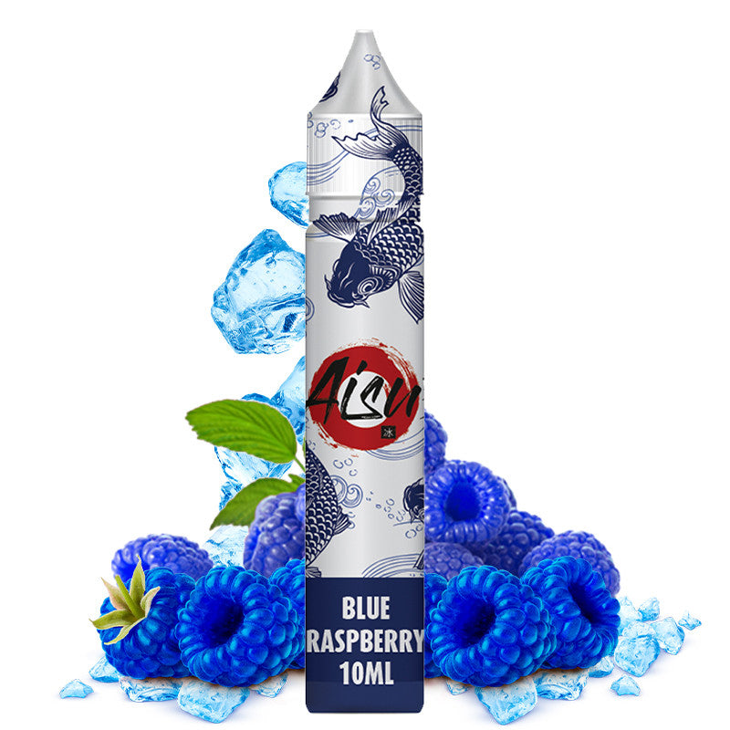 E-liquide Aisu - Blue Raspberry - Sels de nicotine 10ml (Framboises bleues, Frais ,Ice)