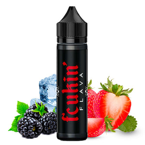 E-liquide Fcukin' Flava - Strawberry Jello 50ml (Fraises, Mûres, Xtra Fresh)