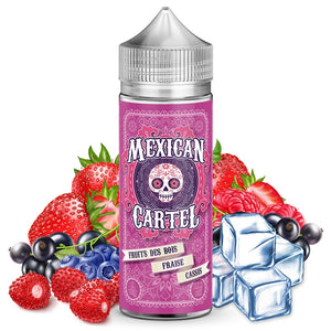 E-liquide Mexican Cartel - Fruits des Bois, Fraise, Cassis 100ml (Fruits des bois, Fraise, Cassis, Frais, Ice)