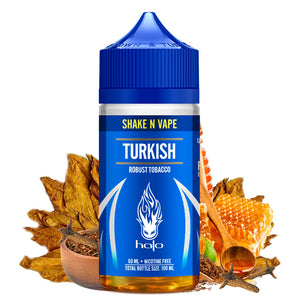 E-liquide Halo - Turkish 50ml (Tabac turque)