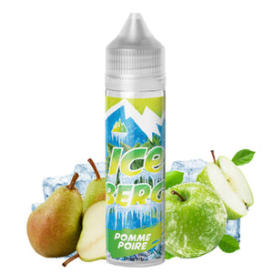 E-Liquid O'jlab Iceberg – Apfelbirne 50 ml (Apfel, Birne, frisch, Eis)