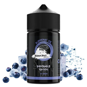 E-liquide Steam Train - Terror Train - Blueberry Ice longfill 75ml (Myrtille, Frais, Ice)