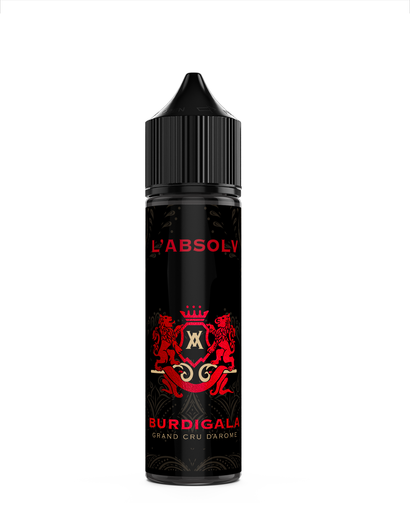 E-liquide Vape Cellar L'Absolv - Burdigala longfill 60ml (Tabac Black Cavendish, Turc, Burley, Périque)