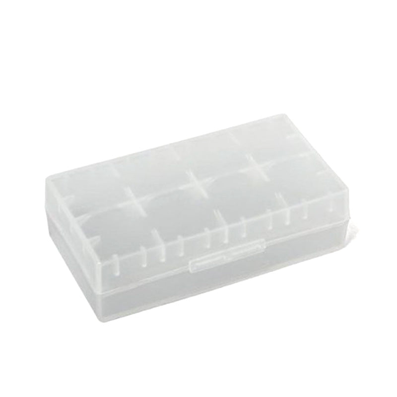 Storage box for 2 18650 batteries