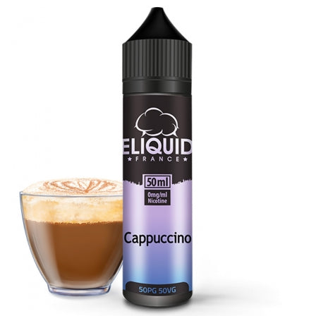 Eliquide France - Capuccino ( Café et Mousse de lait légèrement sucré )