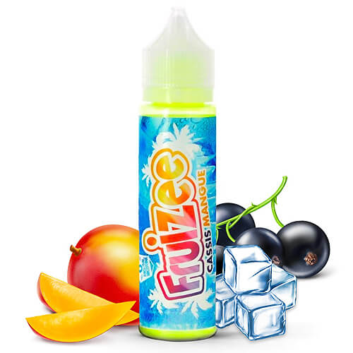 E-liquide Fruizee - Cassis Mangue 50ml (Cassis acidulé, Mangue, Xtra Fresh)