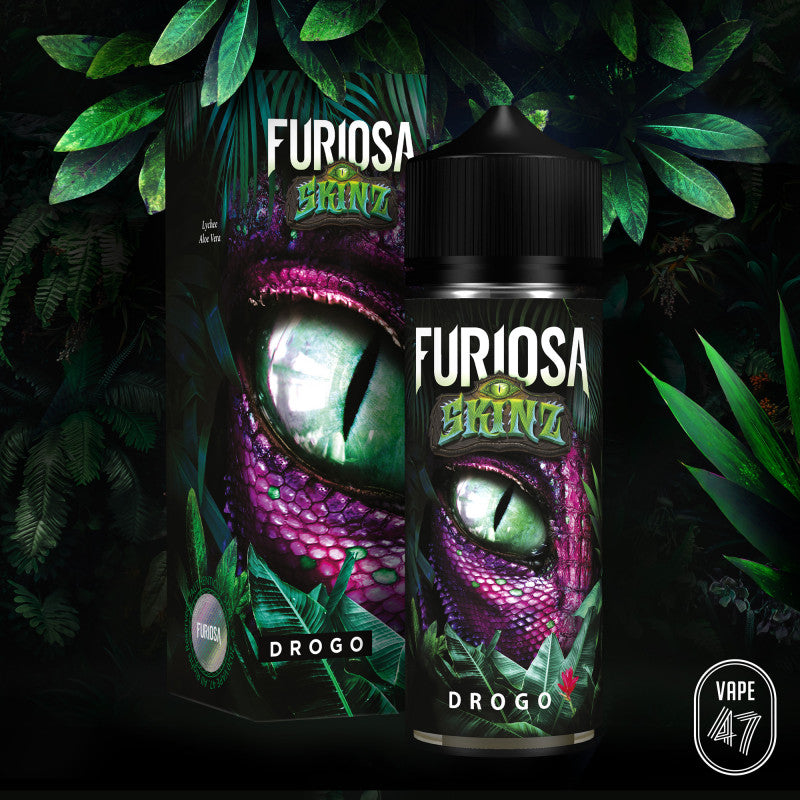 Furiosa Skinz E-Liquid - Drogo 80ml (Aloe Vera, Litschi)