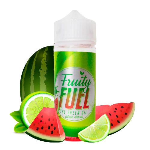 E-liquide Fruity Fuel - The Green Oil 100ml (Pastèque, Melon, Citron vert)