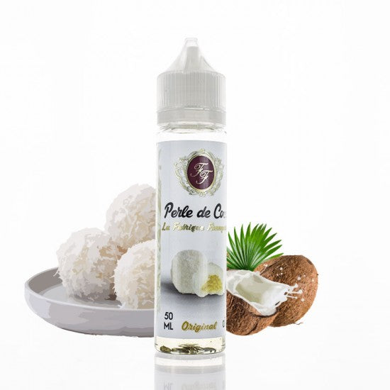 La Fabrique Française - Perle de Coco 60ml ( Riz, Crème pâtissière, Noix de coco, sucre )