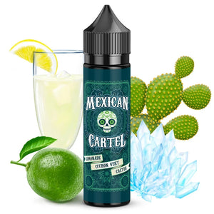 Mexican Cartel – Limonade, Limette, Kaktus 50 ml (Limonade, Limette, Kaktus, frisch, Eis)