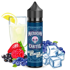 Mexican Cartel - Limonade, fruits rouges, bleuets 50ml (Limonade, fruits rouges, bleuets, Frais, Ice)