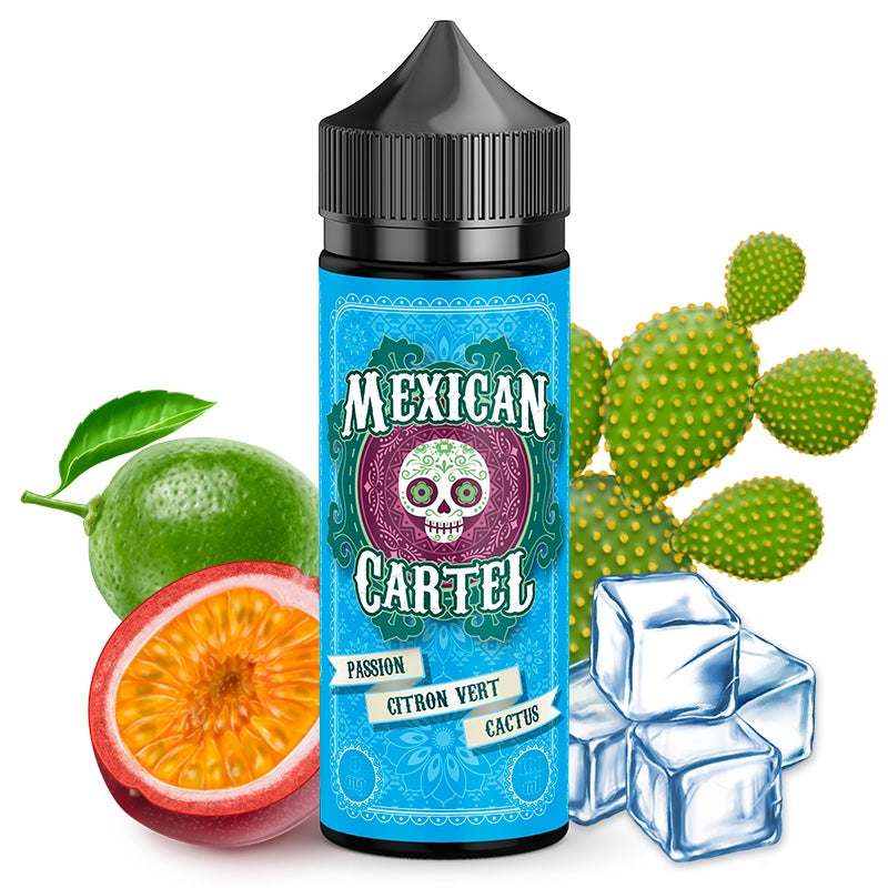 Mexican Cartel - Passion Lime Cactus 100ml (Passion, Lime, Cactus, Fresh, Ice)