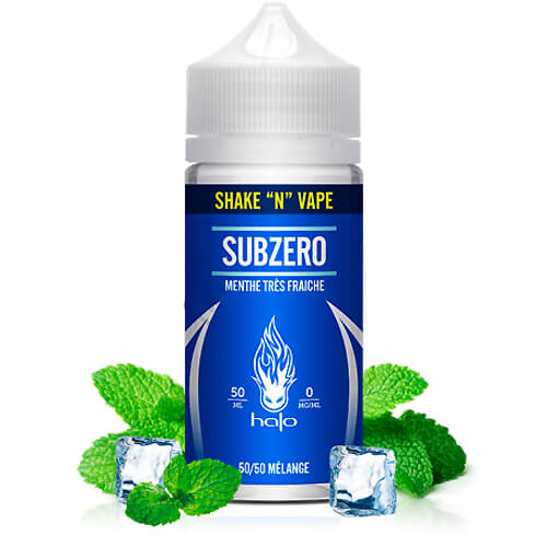 Halo E-Liquid - Subzero 50ml (Icy Mint)