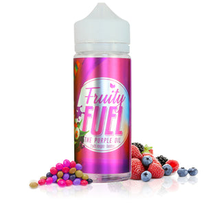 E-liquide Fruity Fuel - The Purple Oil 100ml (Bonbon, Fruits rouges)
