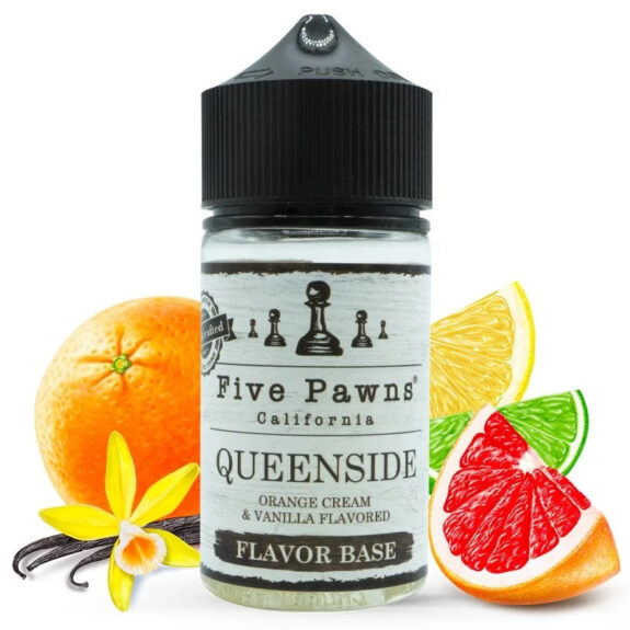 wp image 31307582570631 E-liquide Five Pawns - Queenside 50ml (Orange sanguine, Vanille, Agrumes)