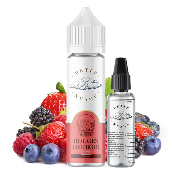 E-liquide Petit Nuage - Rouges des Bois 60ml (Fruits rouges)