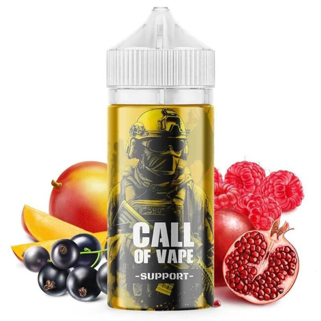 E-liquide Call Of Vape - Support shortfill 100ml (Fruit du dragon, Grenade, Framboise)