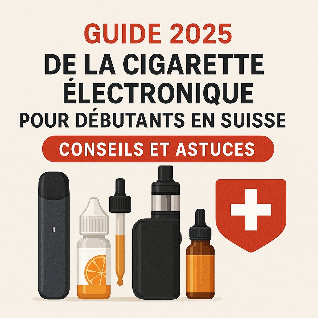 guide 2025 de la cigarette électronique pour débutants en suisse