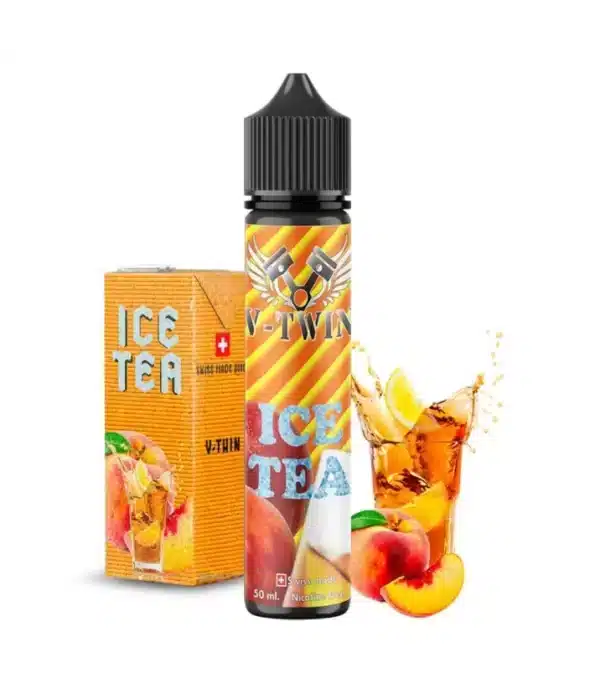 E-liquide V-Twin by Blakrow Peach Ice Tea 60ml | Thé froid pêche