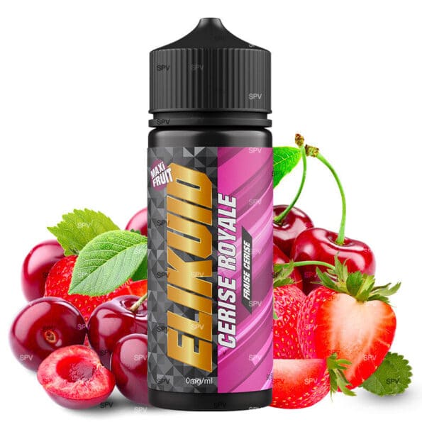 E-liquide O'JLab Elikuid Cerise Royale 100ml | Cerise, Fraise