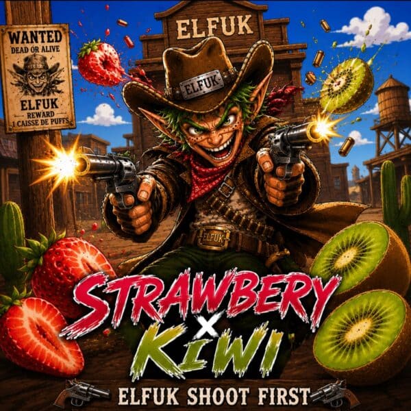 E-liquide Shifters Strawberry x Kiwi 60ml | Fraise, Kiwi, Frais